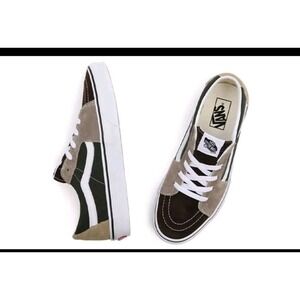 Vans Color Block Sk8 Low Top Sneakers Skate Shoes Forest Night Demitasse Men 6.5